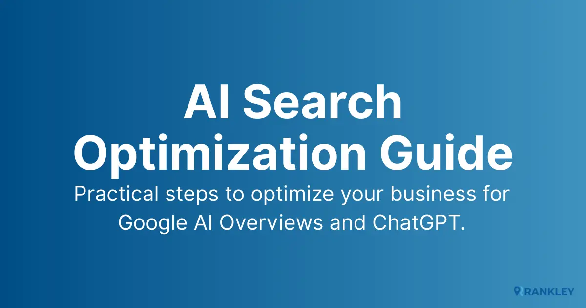 AI Search Optimization: AI Overviews + ChatGPT featured image